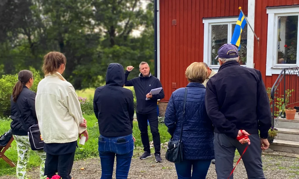 visning enskilt avlopp med bioreningsverk alnarp cleanwater inzoomad